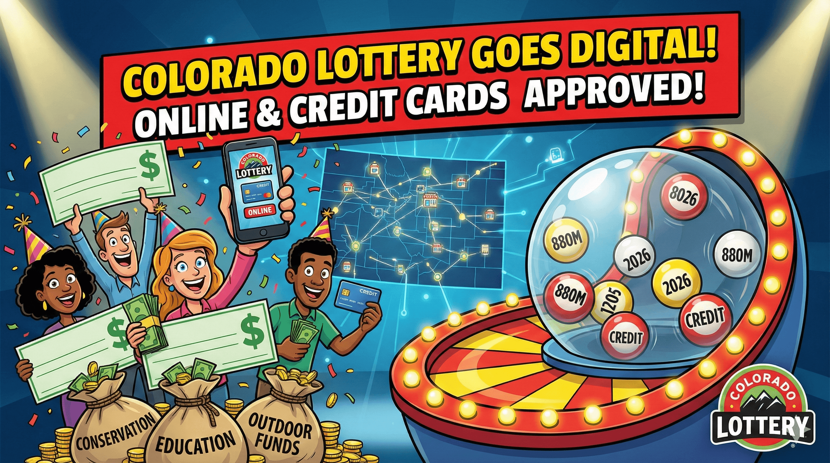 The Colorado Lottery Commission has greenlit rule changes enabling online ticket purchases